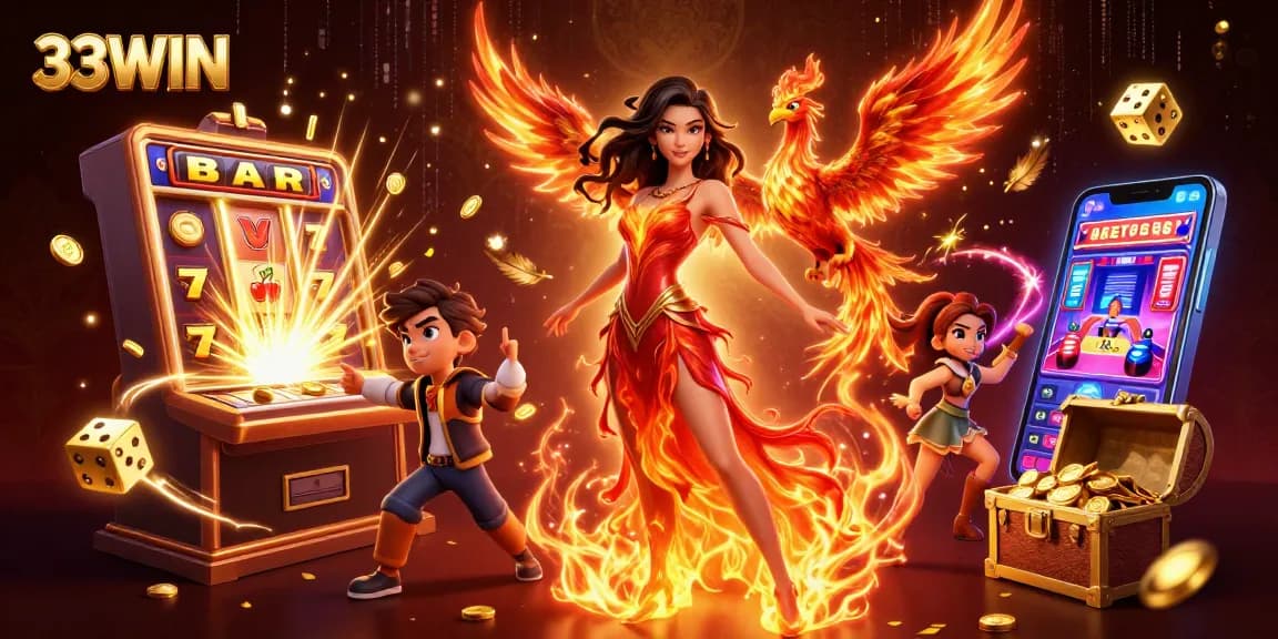 Experience the thrill of 33WIN with captivating jackpots and exhilarating gameplay!
