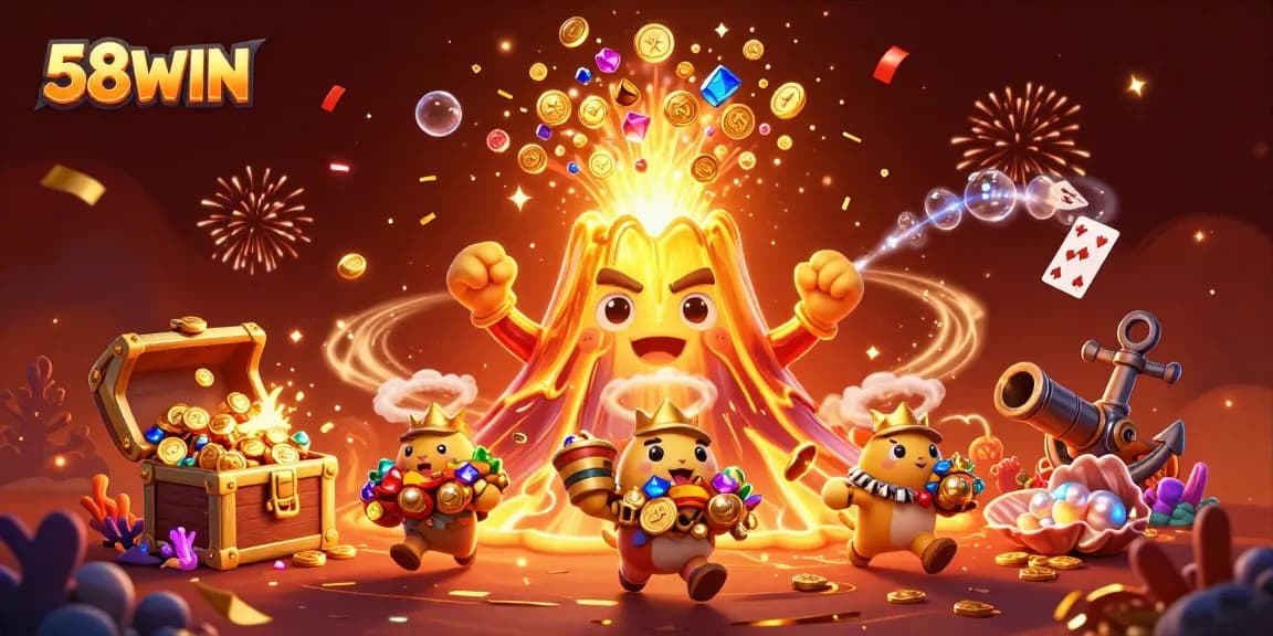 Join the excitement at 58WIN with vibrant treasures and thrilling gambling adventures.