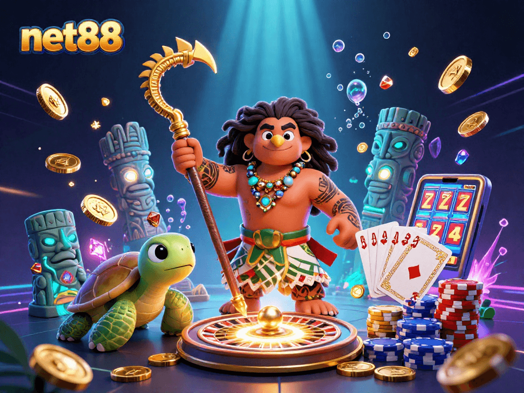 Experience thrilling wins with net88 casino action featuring vibrant characters and dynamic game elements.