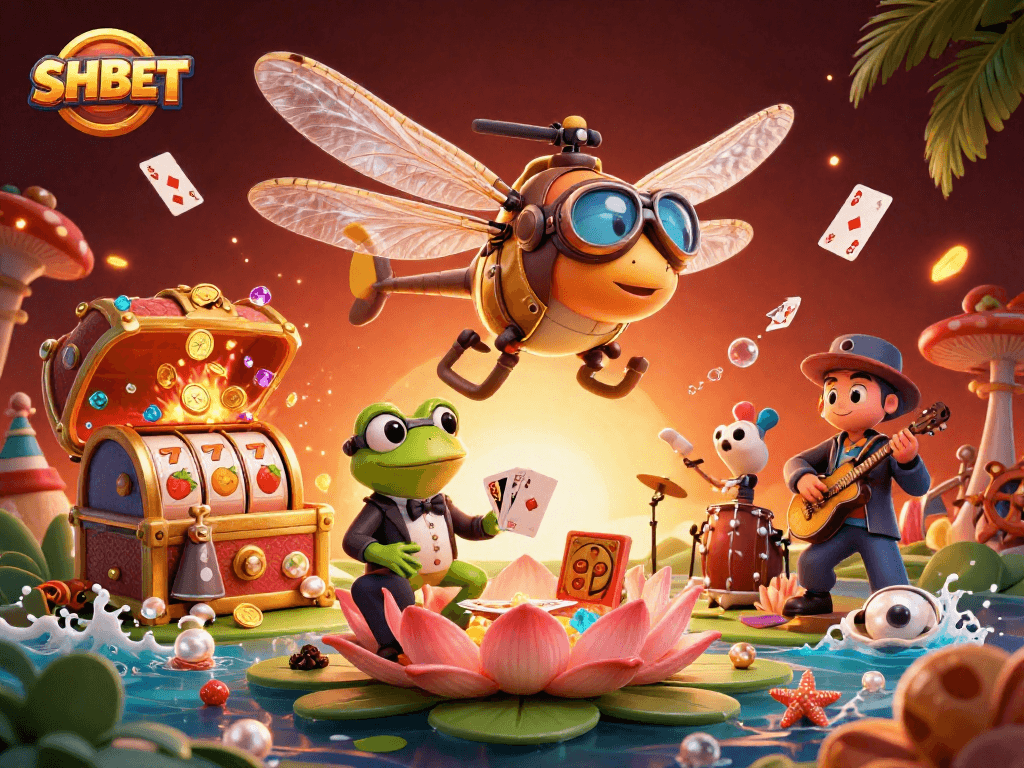 Win big at SHBET with immersive casino experiences featuring vibrant characters and dynamic games.