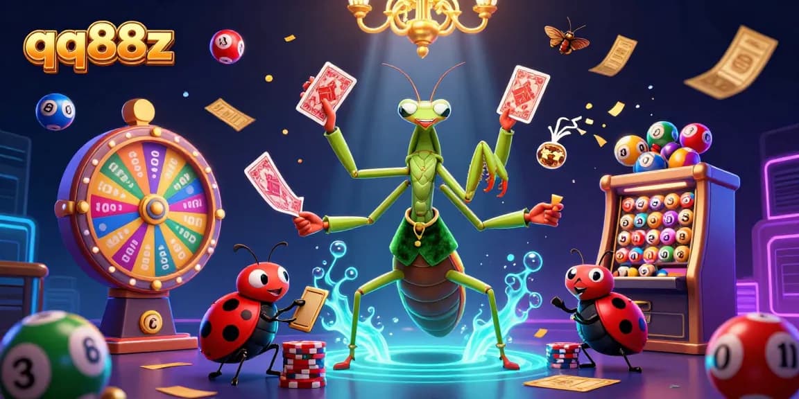 Experience thrilling gameplay at qq88z with vibrant lottery elements and dynamic casino action.