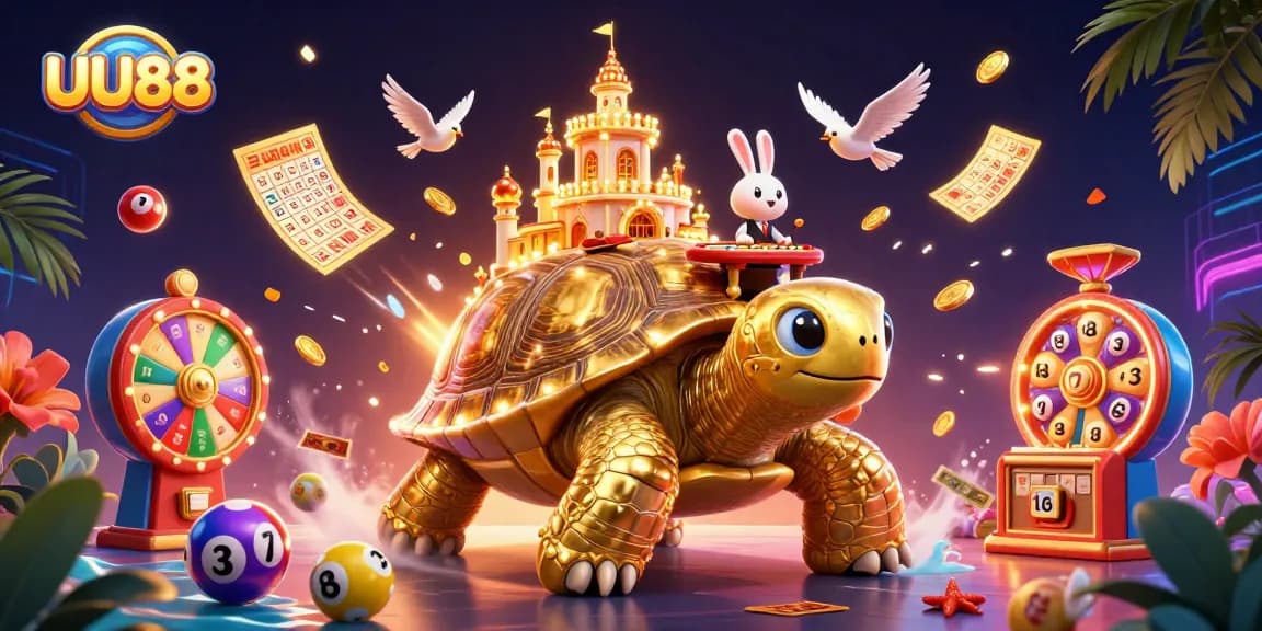 Experience thrilling games at UU88 with vibrant casino elements and action-packed visuals.