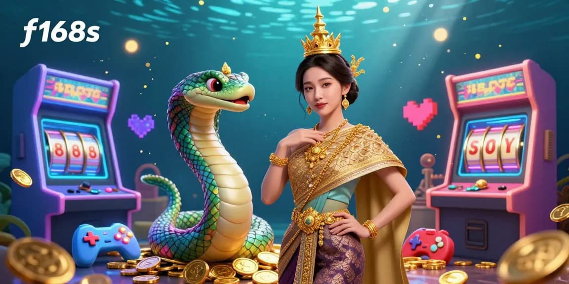 Experience the vibrant f168s online casino with captivating 3D elements and colorful arcade gaming.