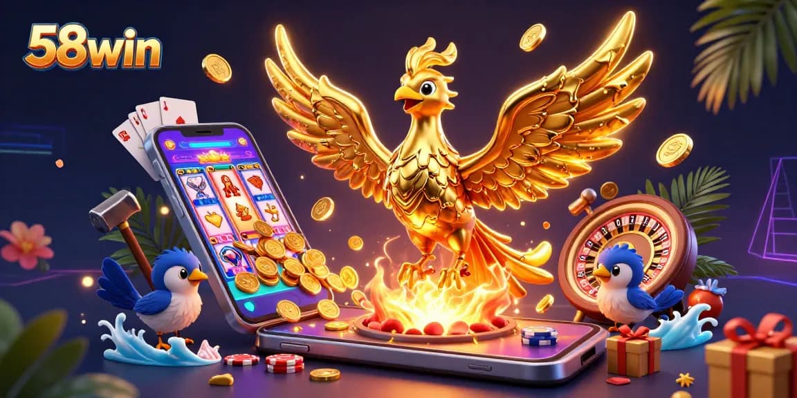 Experience thrilling gameplay at 58win with vibrant slot action and casino excitement.
