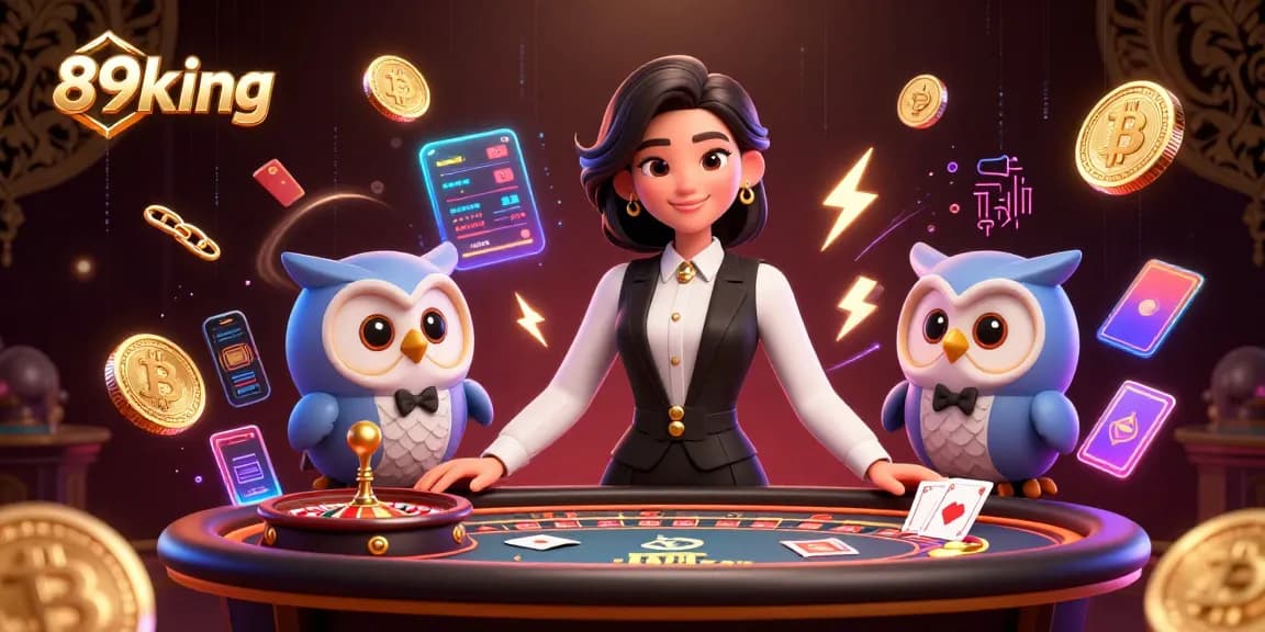 Bet on your luck at 89king with a baccarat premium experience featuring Asian dealers and crypto elements.