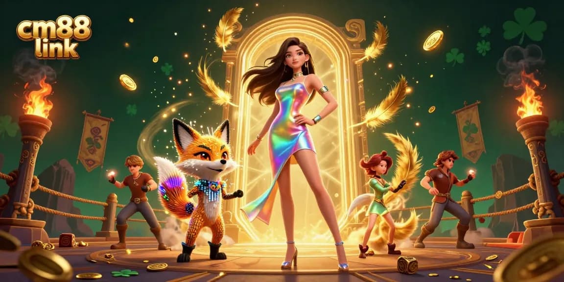 Engage with exciting gameplay at cm88 link featuring vibrant casino elements and 3D characters.