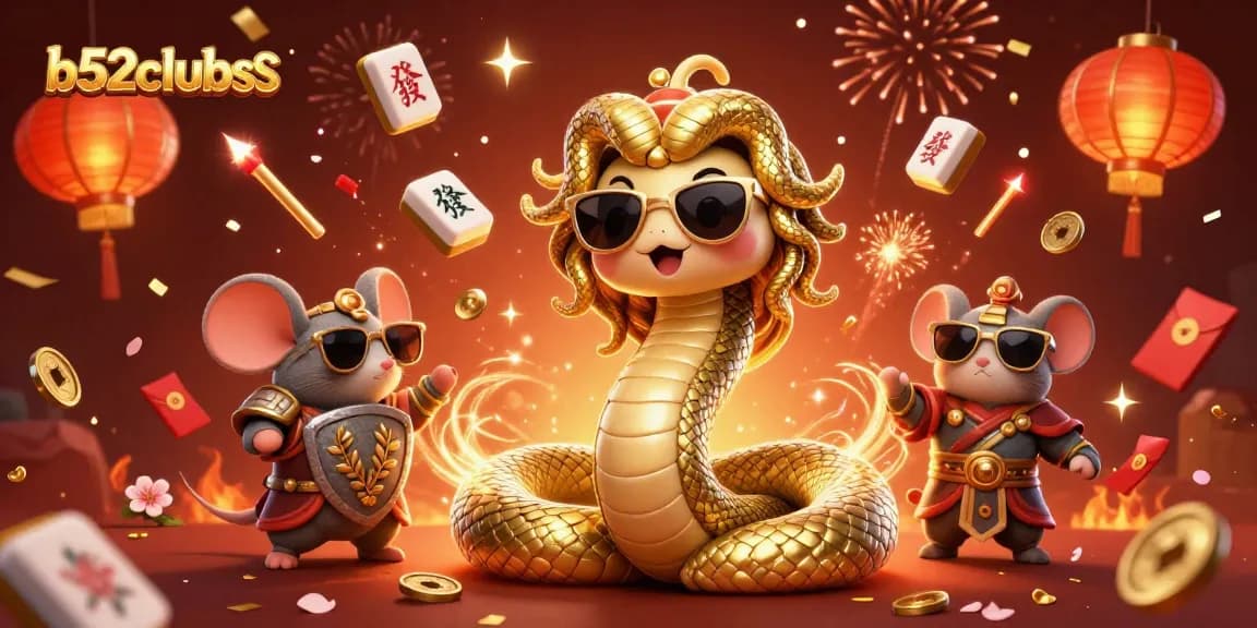 Experience thrilling wins at b52clubss with Medusa and a warrior mouse in a magical casino.