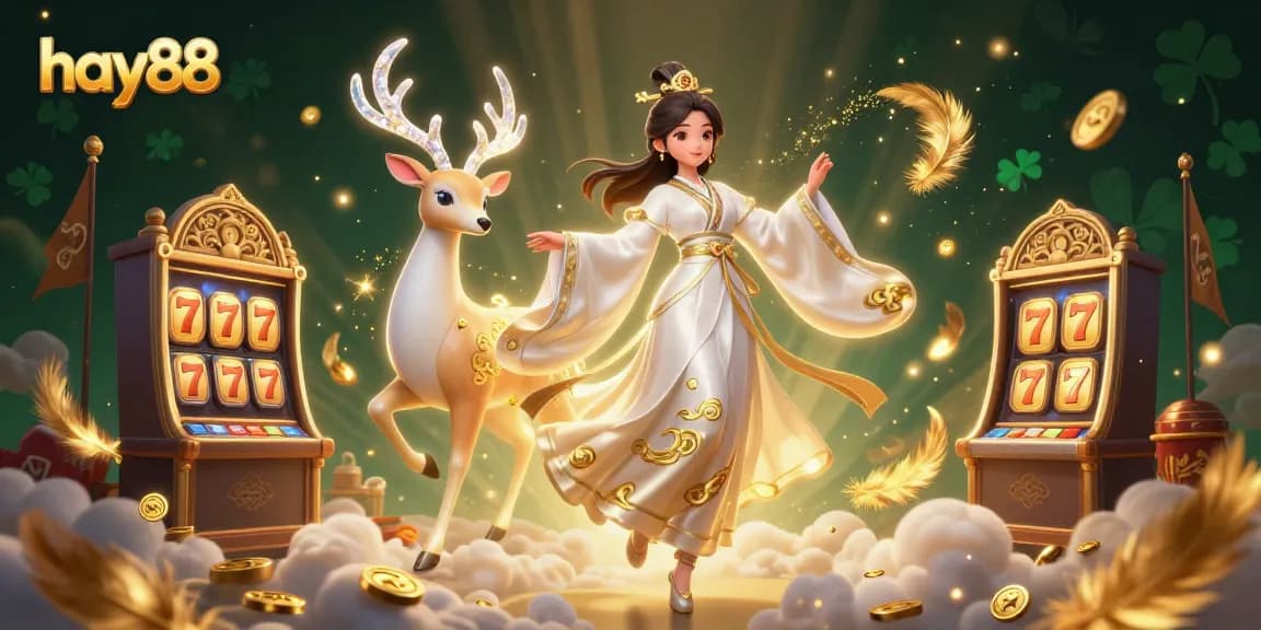 Experience thrilling gameplay with Hay88's vibrant casino atmosphere showcasing rich slot game elements.