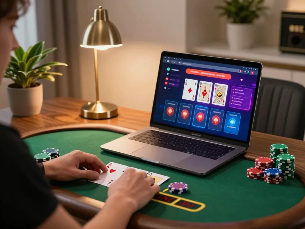 Rik88 user strategically placing bets in engaging live dealer blackjack setup
