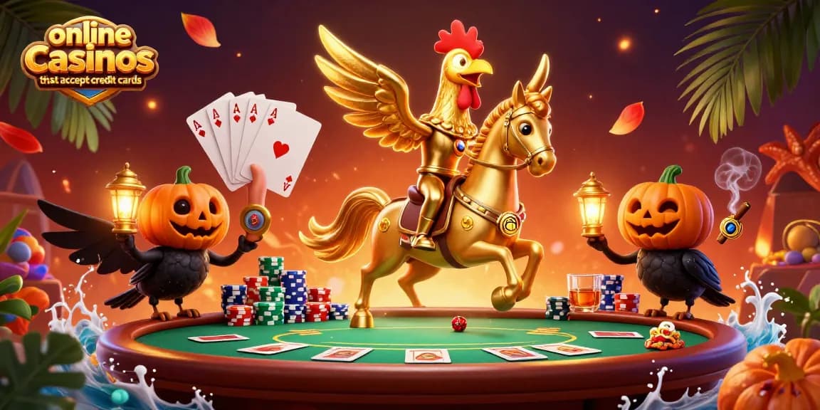 Engage with online casinos that accept credit cards for a vibrant gaming experience and thrilling action.