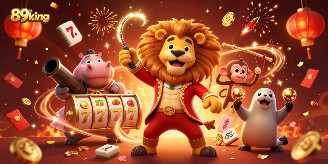 Engage in thrilling slots with 89king featuring colorful characters and dynamic elements.