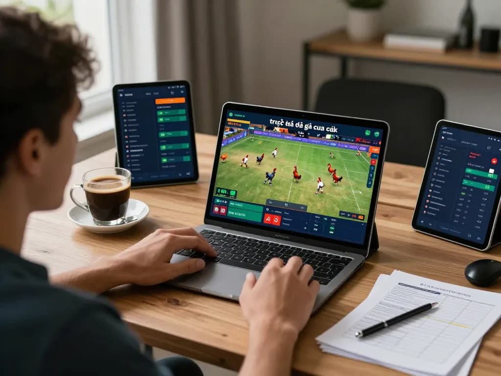 Experience "trực tiếp đá gà cựa sắt" with live streaming and user engagement at home.