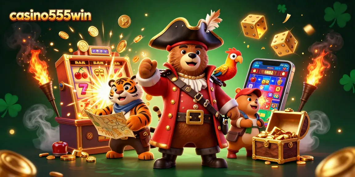 Experience thrilling wins at casino555win with vibrant 3D casino illustrations showcasing exciting jackpots.