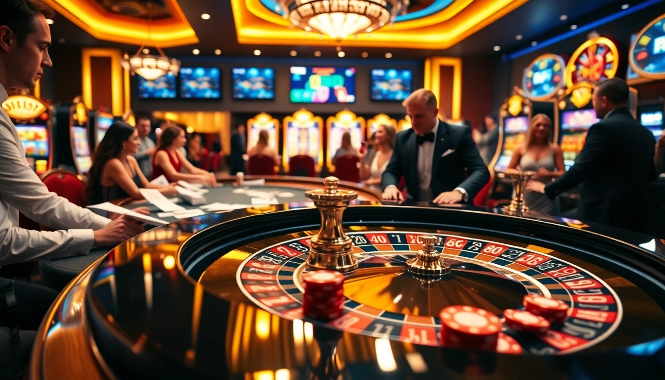 Experience thrilling casino action at 89bet with spinning roulette, exciting poker games, and vibrant chip stacks.