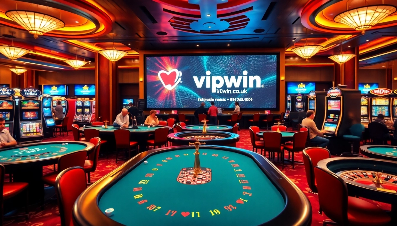 Experience the excitement of casino gaming at https://vipwin.co.uk/ with vibrant tables and thrilling slot machines.