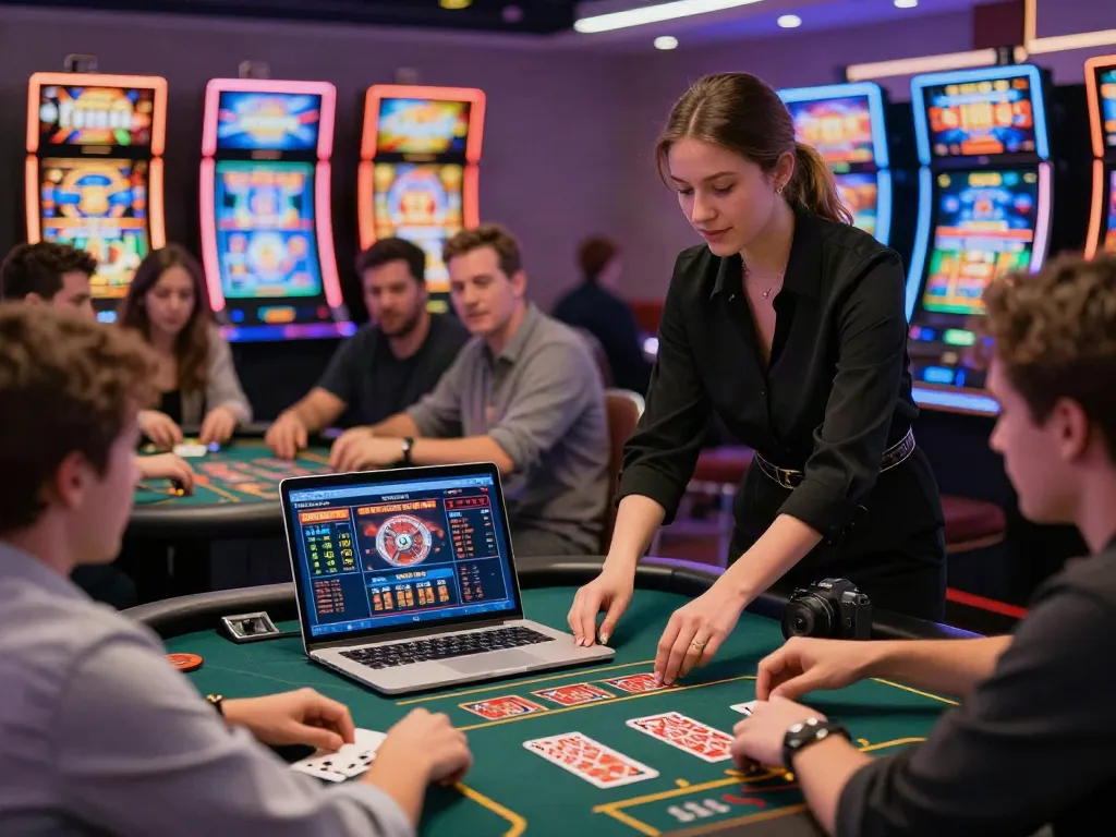 Exciting non gamstop casino experience with vibrant gaming options and lively dealer interactions.