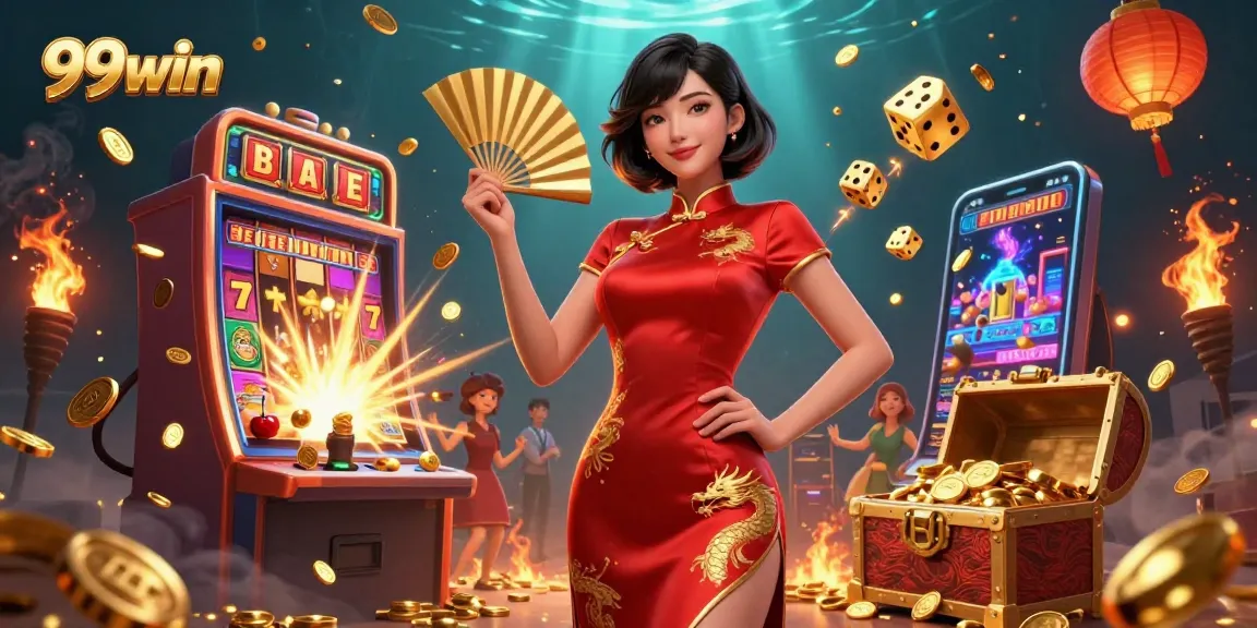 Experience the thrilling wins at 99win with vibrant casino visuals and dynamic elements.