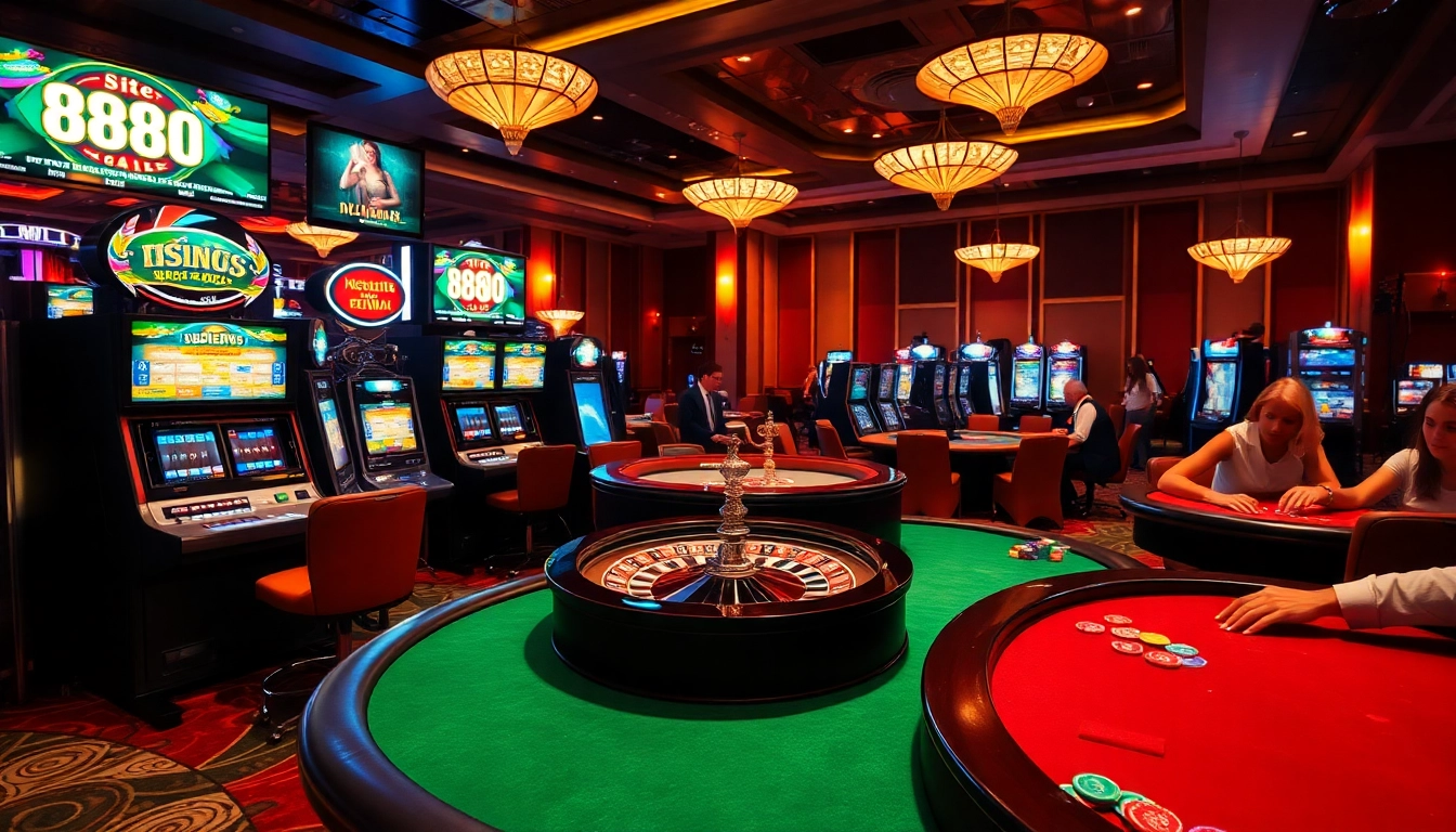 Experience thrilling gameplay at https://888vi.biz/ with luxurious slot machines and exciting poker tables.