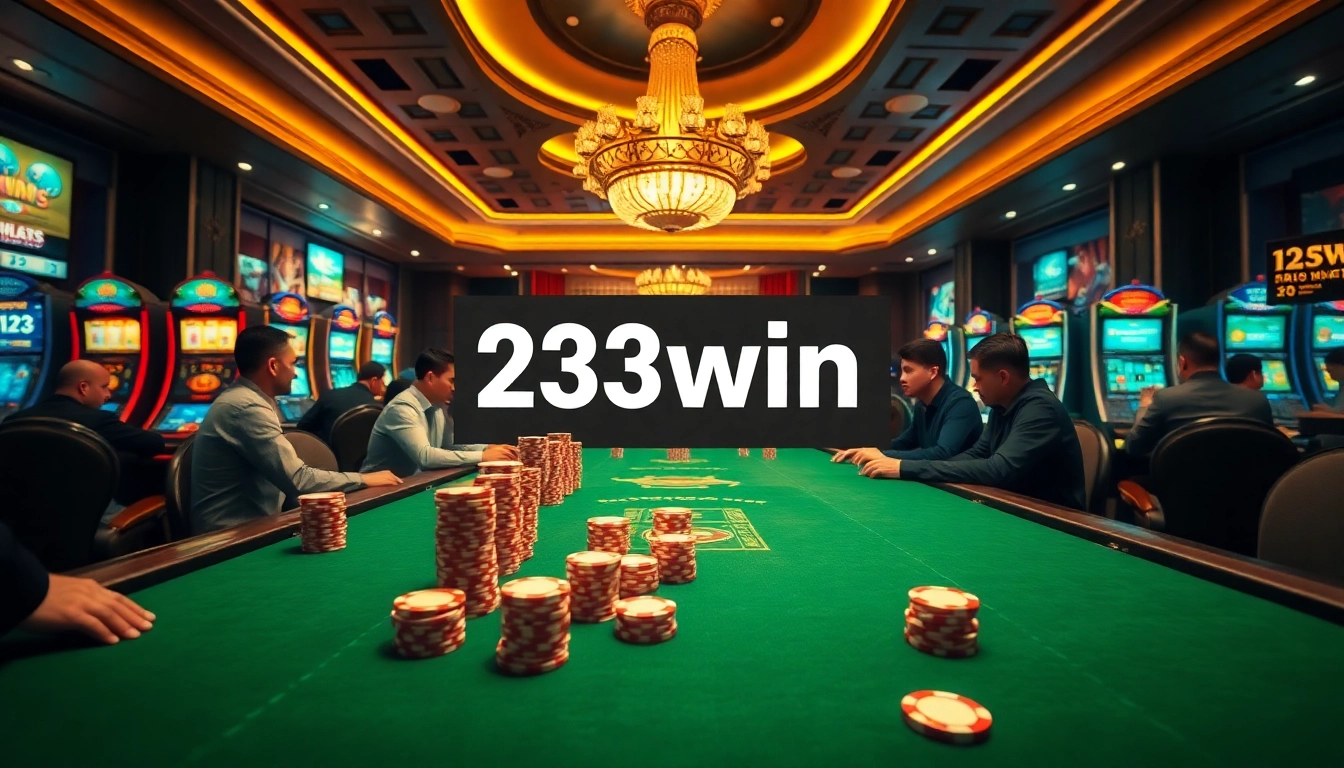 Experience the thrill of 23win đăng nhập at the luxurious casino table filled with excitement.