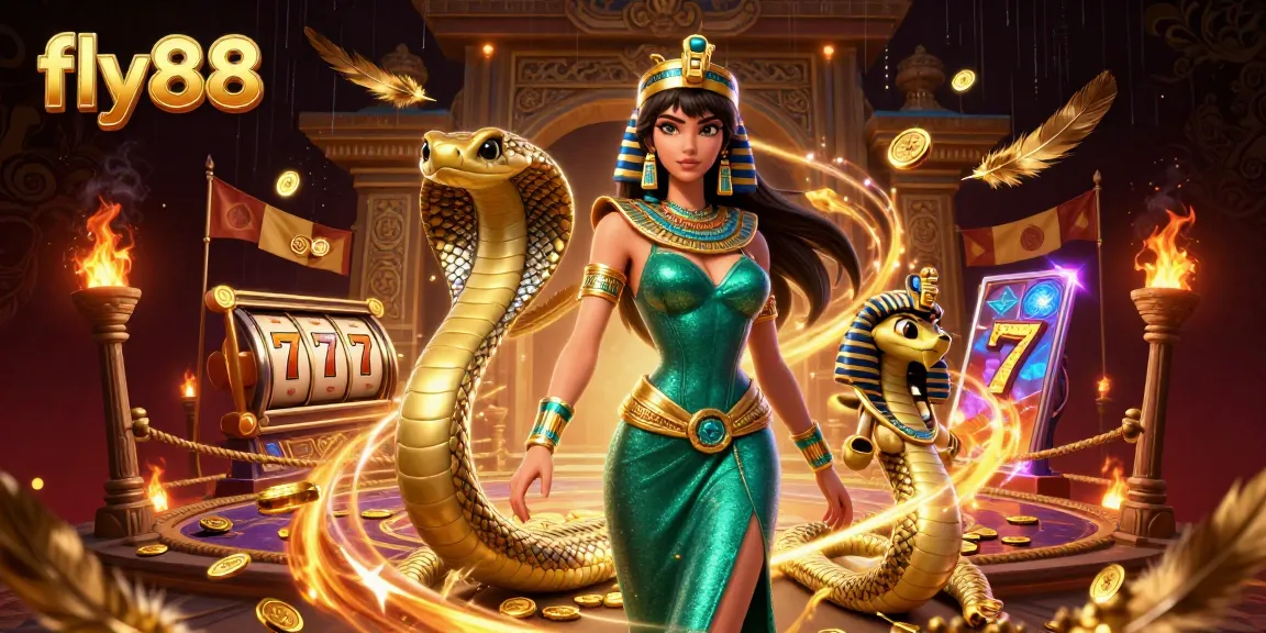 Experience thrilling wins with fly88’s captivating gaming visuals featuring a dynamic casino illustration.