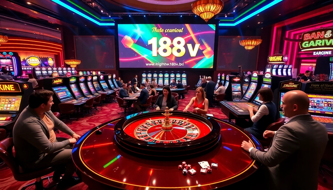 Experience the excitement of casino gaming at https://188v.bz/ with vibrant tables and thrilling players.