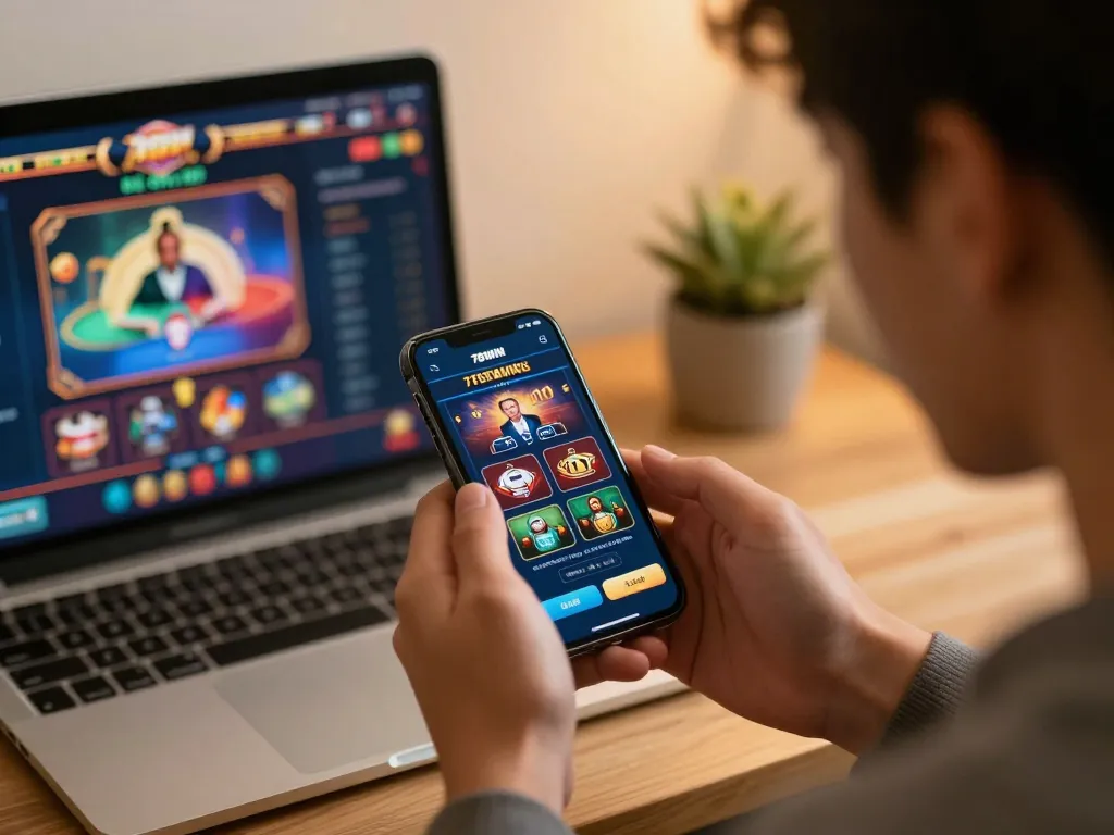 Place bets strategically on the 789WIN app from the comfort of home, showcasing online gambling