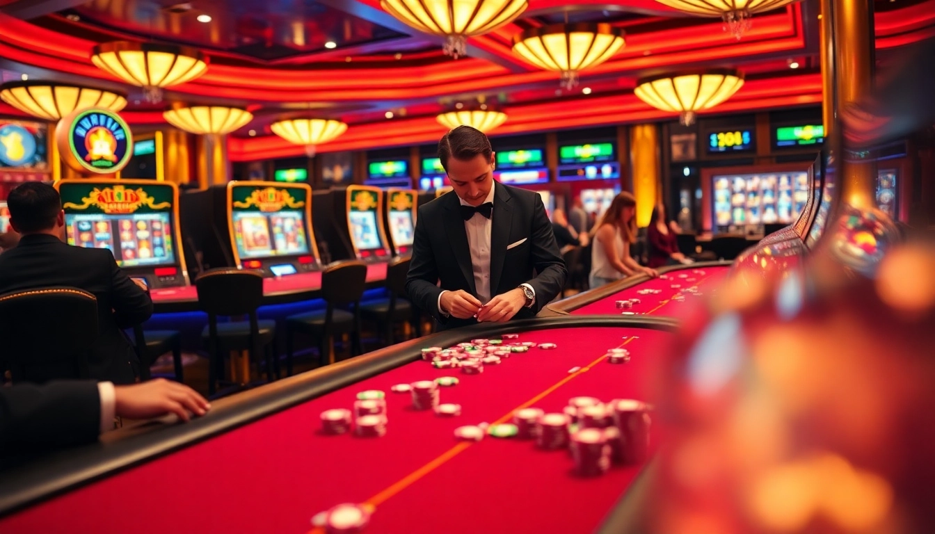 Experience thrilling action at go88 casino with vibrant tables, exciting games, and winning moments.