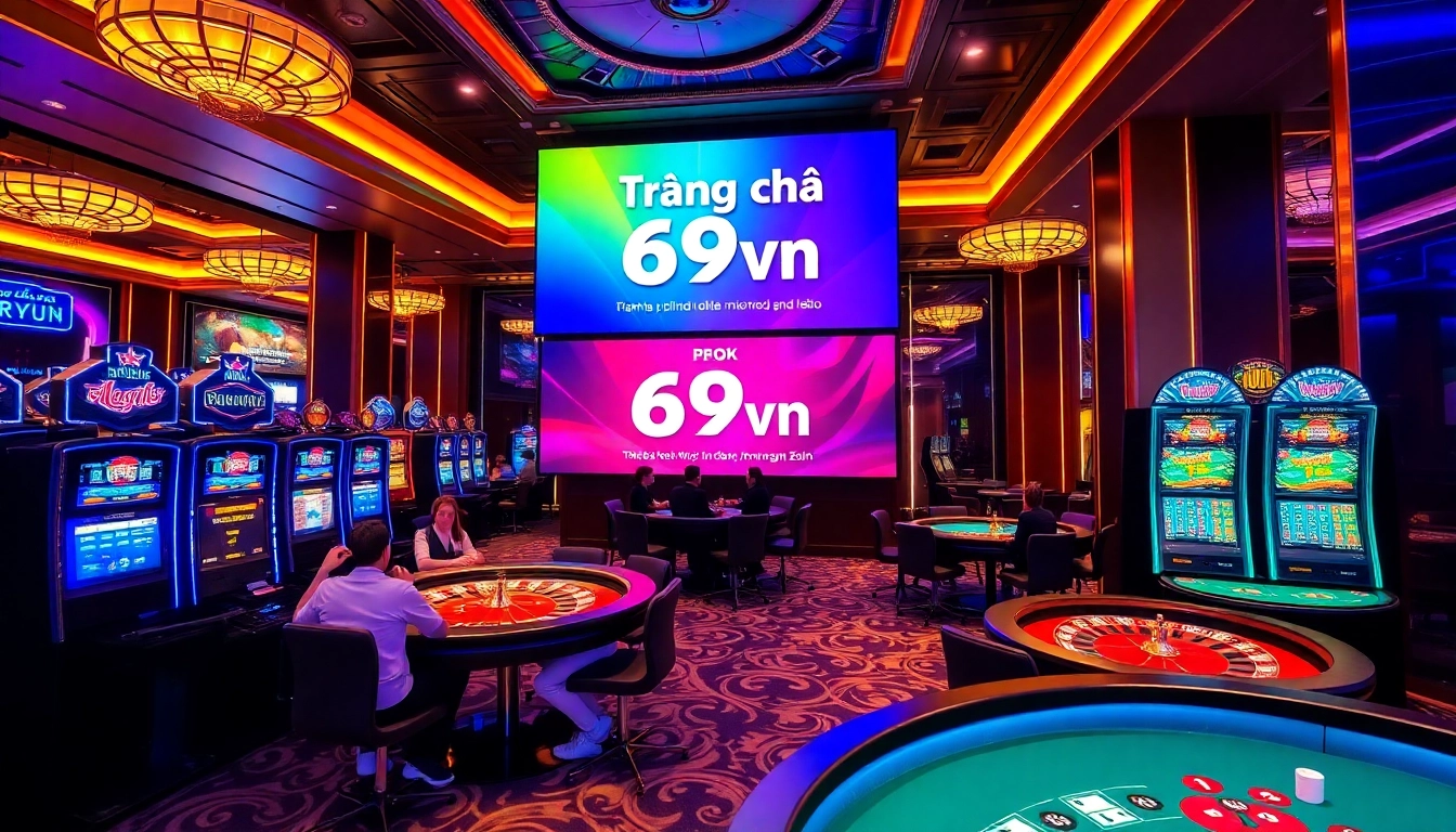 Experience the excitement at Trang chủ 69vn with vibrant casino games and players winning big.