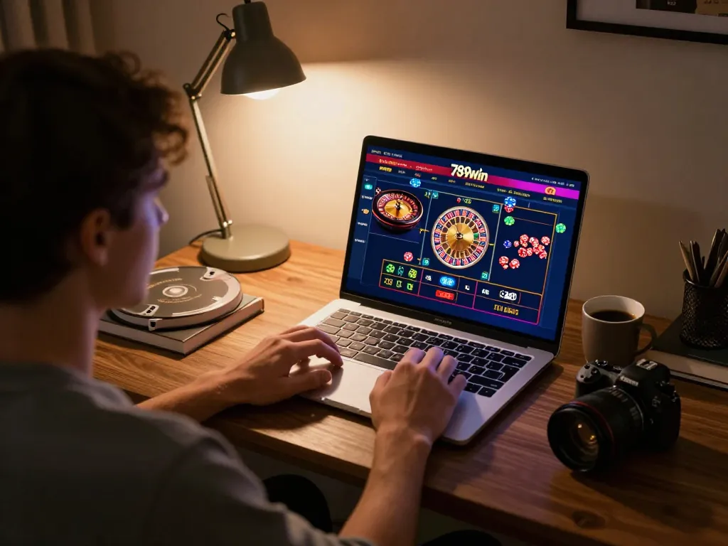 Player engaging in online roulette at 789win, showcasing vibrant gameplay and strategy.