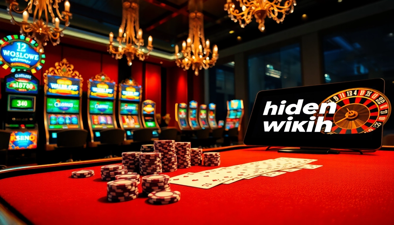 Gambling at the luxurious casino with hidden wiki insights on strategy and odds.