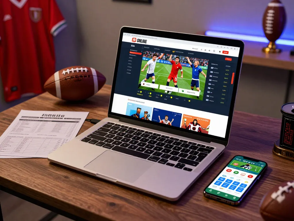 Exciting sports betting results with dynamic odds displayed on a laptop for kết quả bóng đá fans