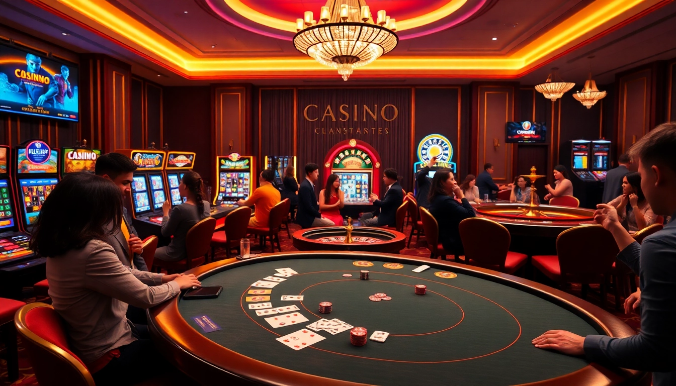 Experience the luxury of gambling at https://789wincomm.com/ with vibrant tables and excited players.