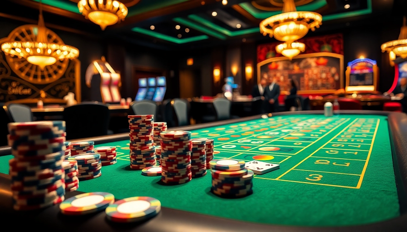 Players strategize at a high-stakes poker table, embodying the thrill of https://88okwin.com/ casino gaming.
