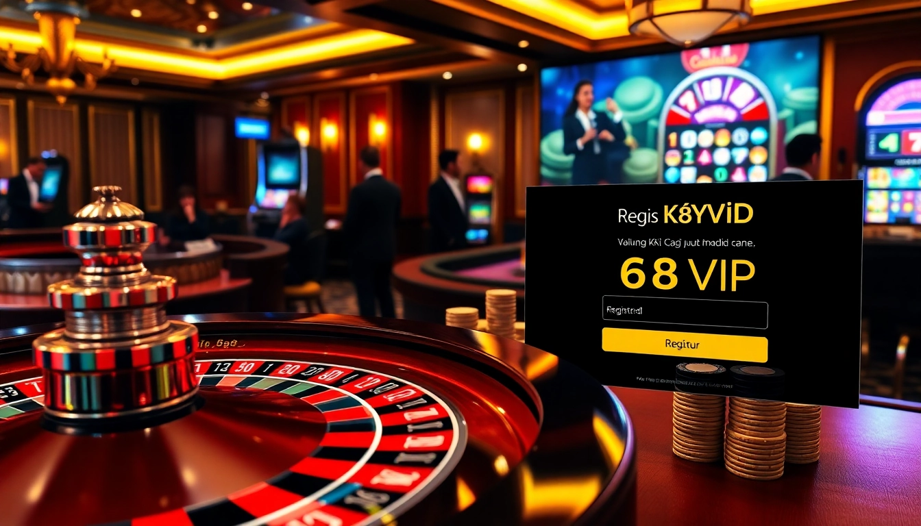 Engage in Đăng Ký Nhà Cái 68VIP with exciting casino games and vibrant roulette.
