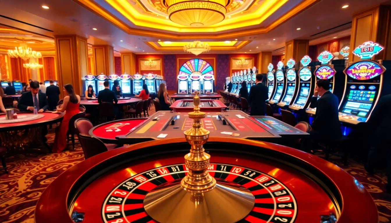 Experience the thrill of online gambling with TG88 at the luxurious casino table.