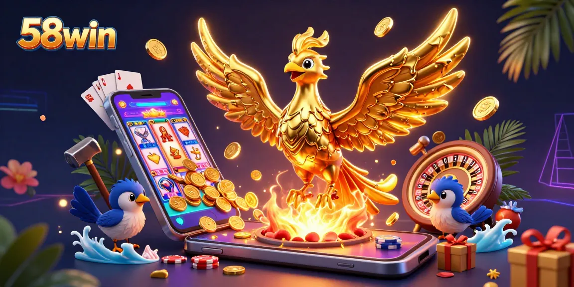 Experience thrilling gameplay at 58win with vibrant slot action and casino excitement.