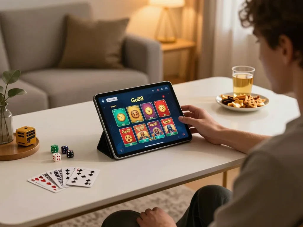 Join Go88 players as they enjoy online casino gaming experience at home.