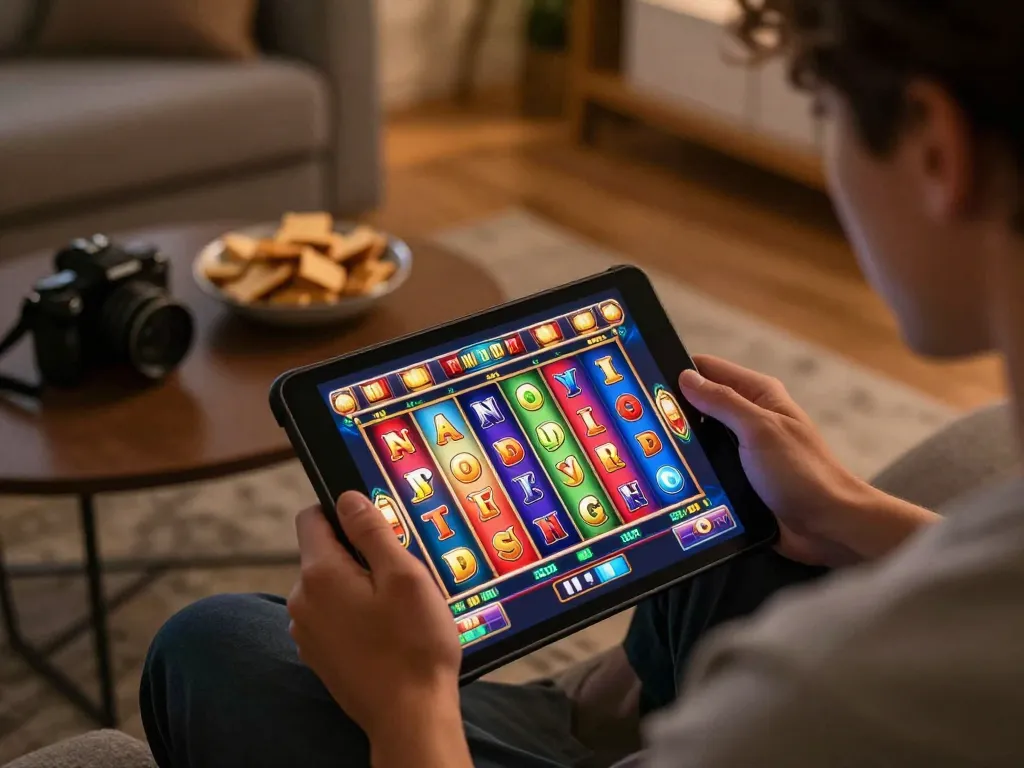Experience thrilling gameplay with 789Win on tablet at home for ultimate entertainment.