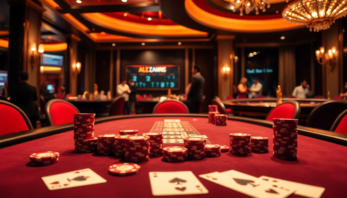 Experience high-stakes excitement at https://zx88.buzz/ with poker tables, chips, and an elegant casino atmosphere.