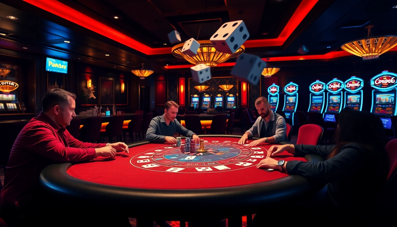 Engage with thrilling gambling at https://uu88xpj.com/ in an upscale casino setting.
