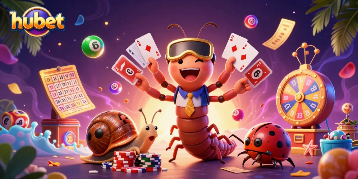 Experience thrilling gameplay at hubet with vibrant characters and lively lottery elements.