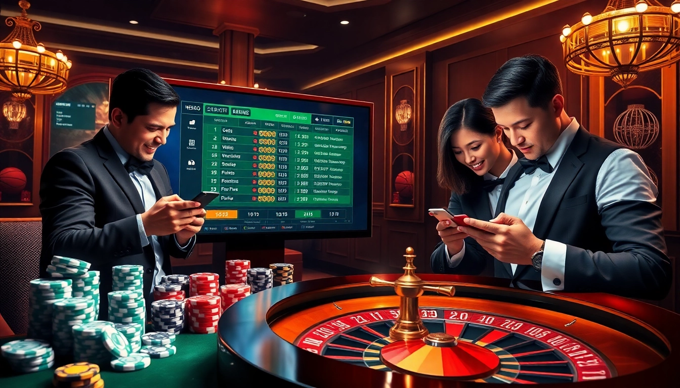 Place bets at Thể thao 69VN's thrilling casino tables surrounded by excitement and professional atmosphere.