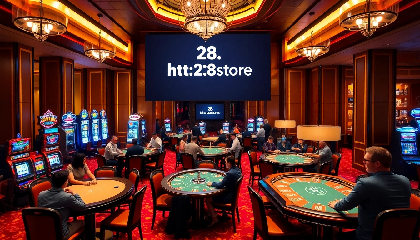 Experience high-stakes excitement at https://g28.store/ with vibrant casino tables and engaging players.