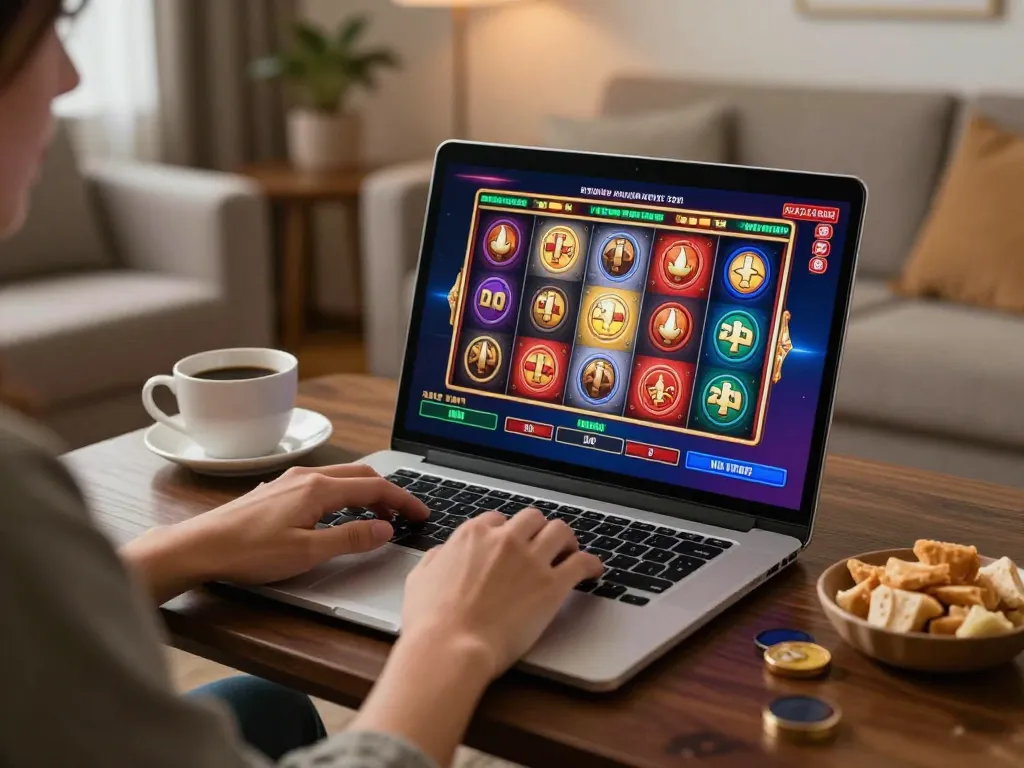 Engaging online slot game experience at home for players tại PG88, featuring rich graphics and immersive gameplay