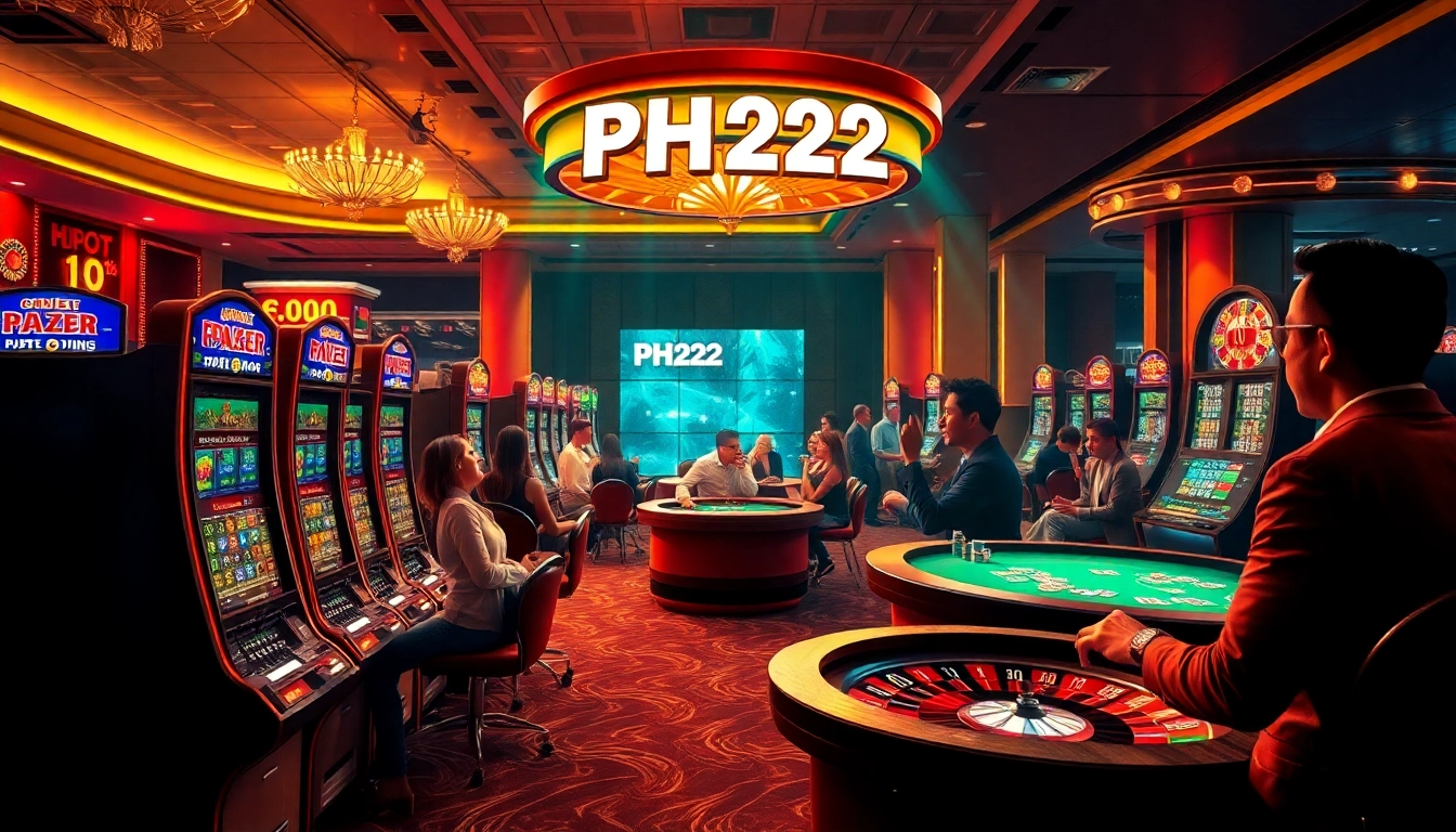 Experience the excitement of playing at PH222 Casino with dynamic games and winning moments.