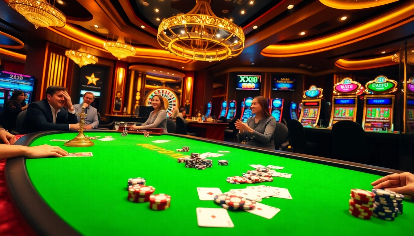 Experience the thrill of winning at XX 88's luxurious gambling tables filled with excitement.