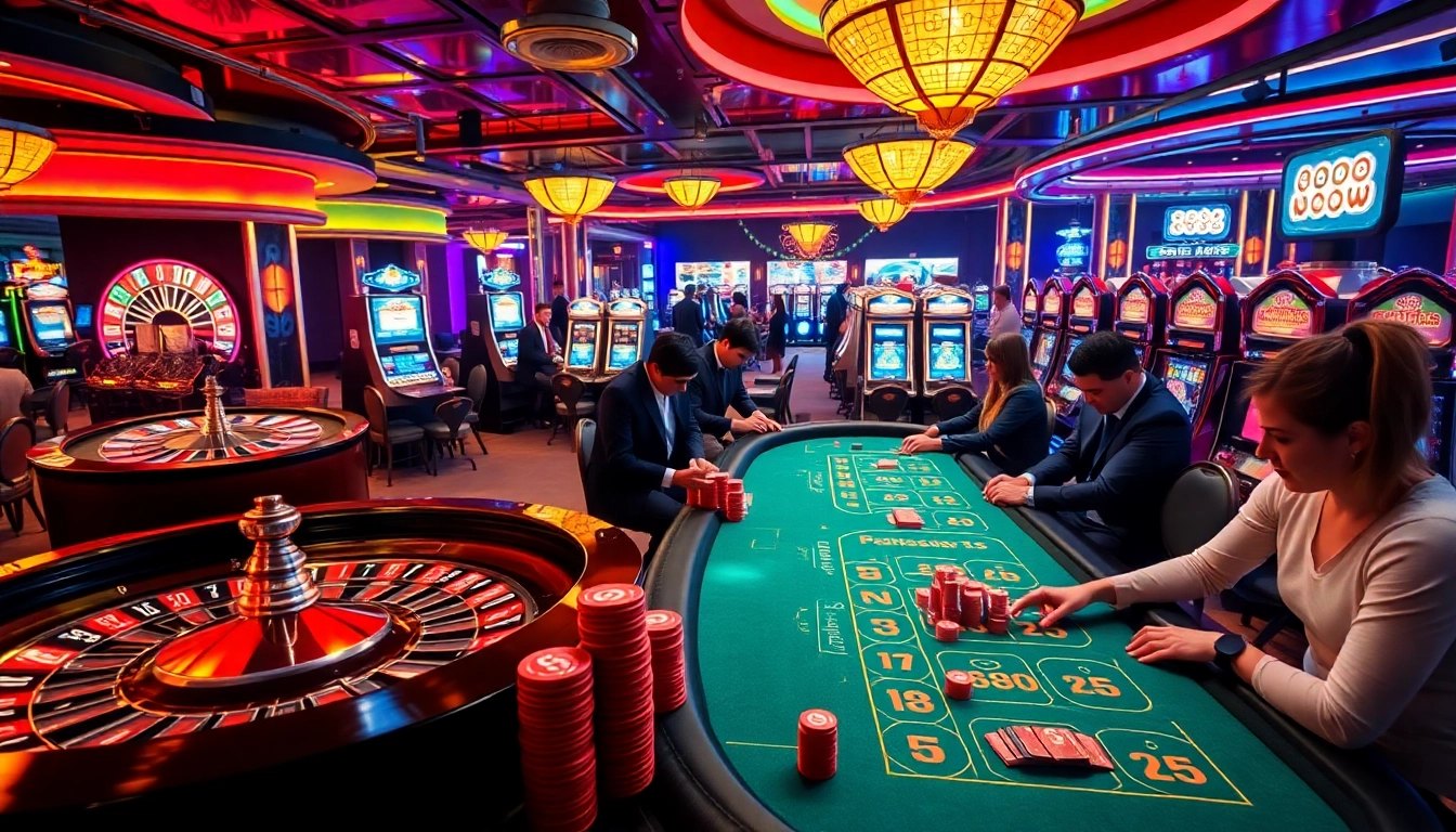 Experience the thrill of 888new casino gaming with players at roulette and blackjack tables.