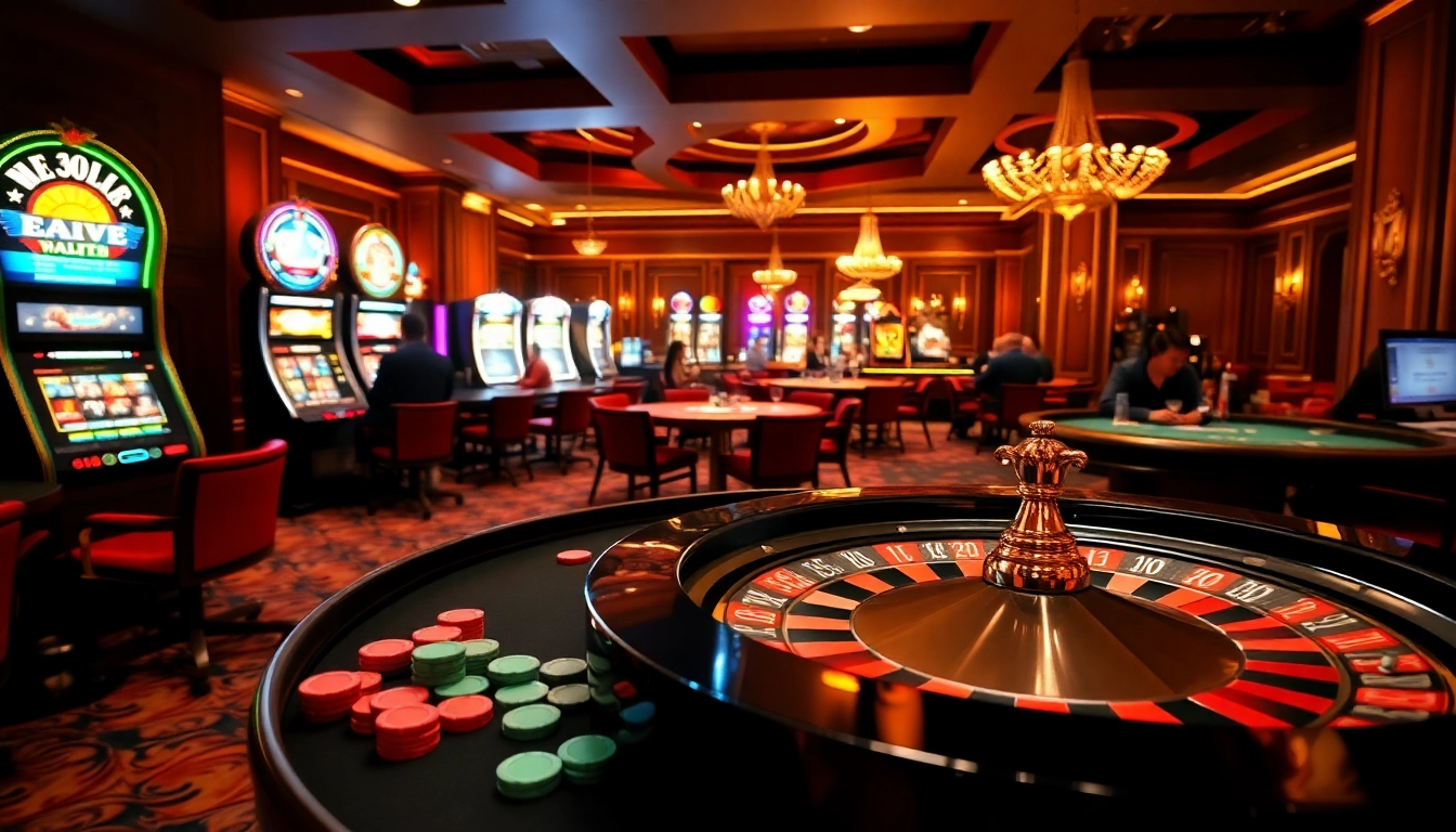 Experience high-stakes gambling at rikbet with vibrant casino tables and exciting gameplay.