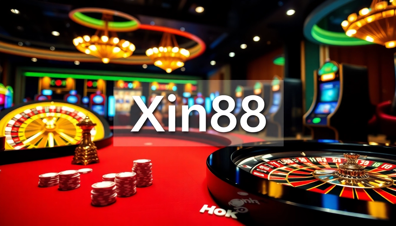 Experience the excitement of Xin88 with vibrant casino games and engaging betting activities.