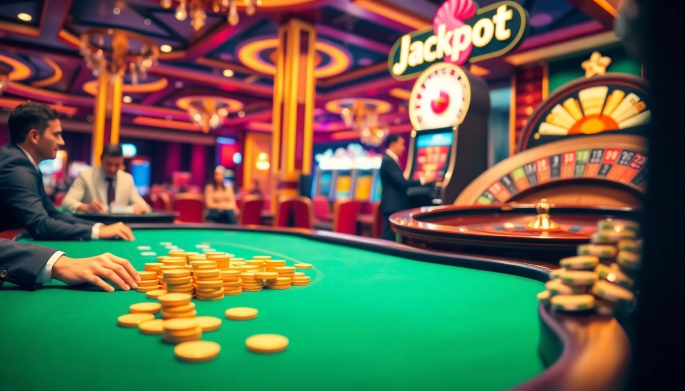 Experience the excitement of high-stakes gaming at https://af88.bid/ with vibrant poker tables and thrilling roulette action.